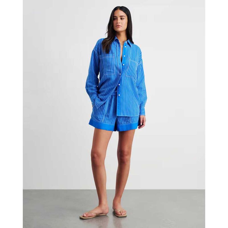 JAG Winona Stripe Ls Shirt image number 3